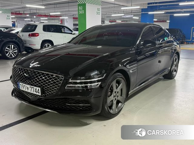 Genesis G80 (RG3) 2023 Черный из Кореи