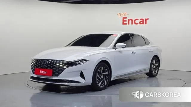 Hyundai The New Grandeur IG Hybrid 2021 Белый из Кореи