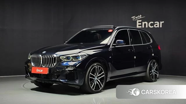 BMW X5 (G05) 2021 Черный из Кореи