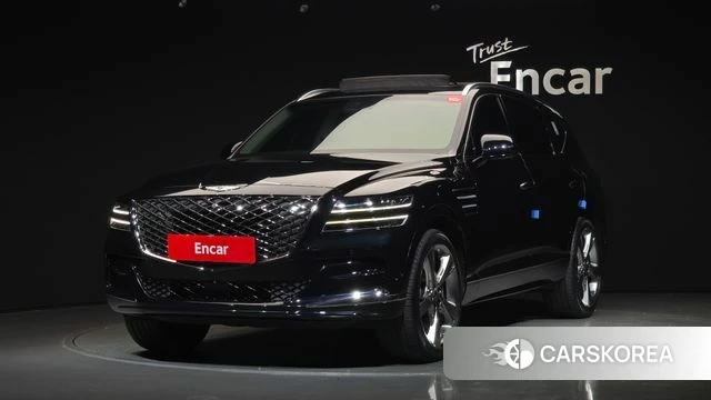 Genesis GV80 2023 Черный из Кореи