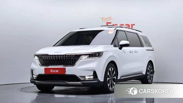 Kia Carnival 4th generation 2022 Белый из Кореи