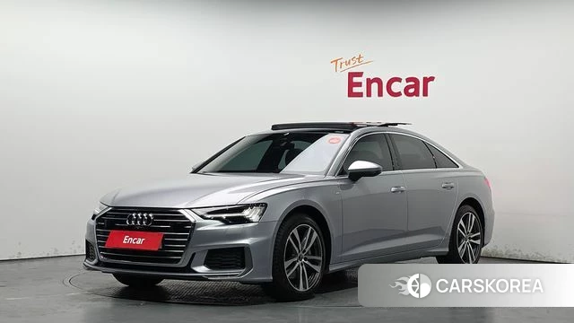 Audi A6 (C8) 2023 Серебряный из Кореи