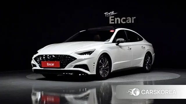 Hyundai Sonata (DN8) 2020 Белый из Кореи
