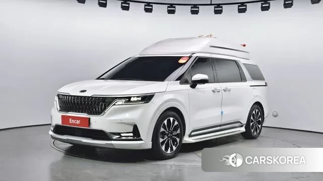 Kia Carnival 4th generation 2021 Белый из Кореи