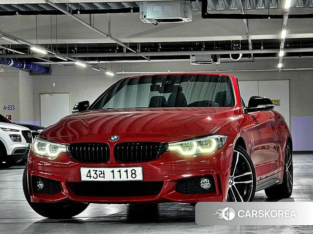 BMW 4 Series (F32) 2018 Красный из Кореи