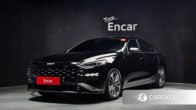 Kia K8 Hybrid 2023 Черный из Кореи