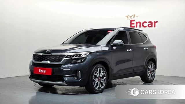 Kia Seltos 2020 Серый из Кореи