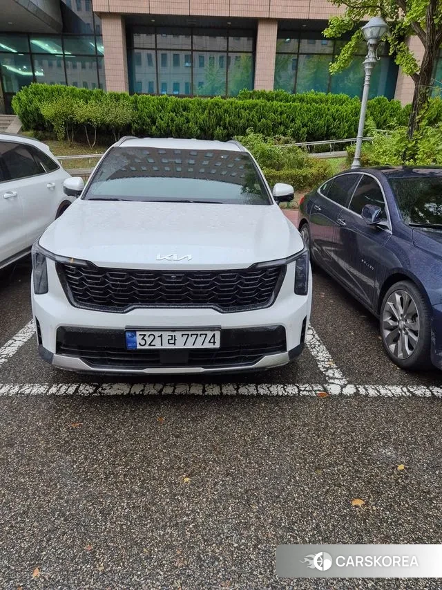 Kia The New Sorento 4th Generation 2024 Белый из Кореи