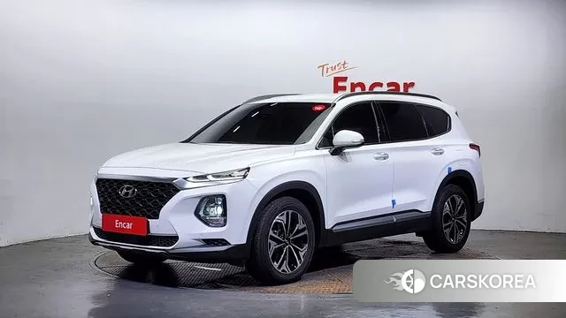 Hyundai Santa Fe TM 2019 Белый из Кореи