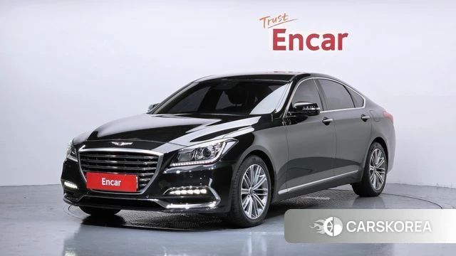 Genesis G80 2018 Черный из Кореи