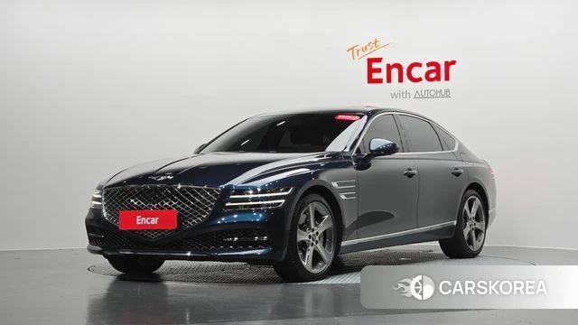 Genesis G80 (RG3) 2021 Синий из Кореи