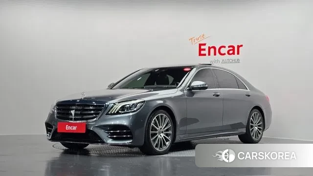 Mercedes-Benz S-Class W222 2018 Серый из Кореи