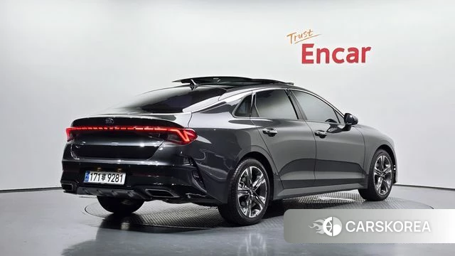 Kia K5 3rd generation 2021 Серый из Кореи
