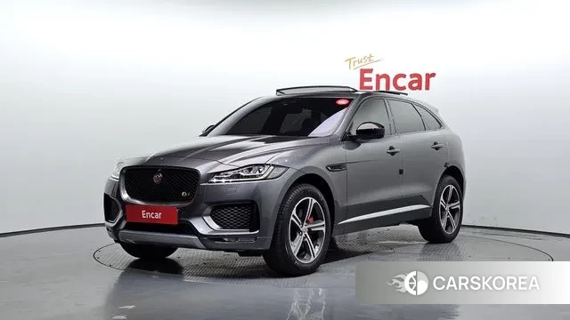 Jaguar F-PACE 2018 Серый из Кореи
