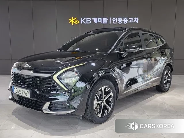 Kia Sportage 5th Generation Hybrid 2021 Черный из Кореи