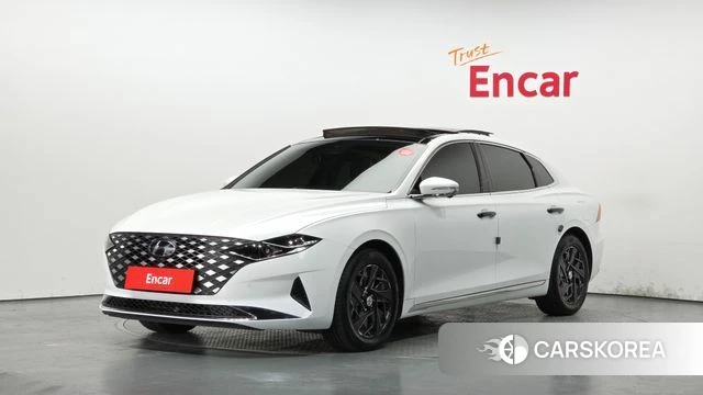 Hyundai The New Grandeur IG Hybrid 2022 Белый из Кореи