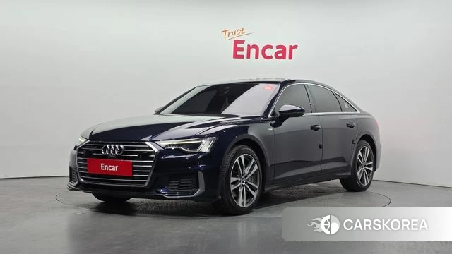 Audi A6 (C8) 2022 Синий из Кореи
