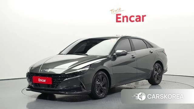 Hyundai Avante (CN7) 2021 Серый из Кореи