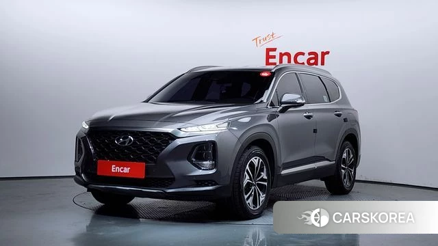 Hyundai Santa Fe TM 2018 Серый из Кореи
