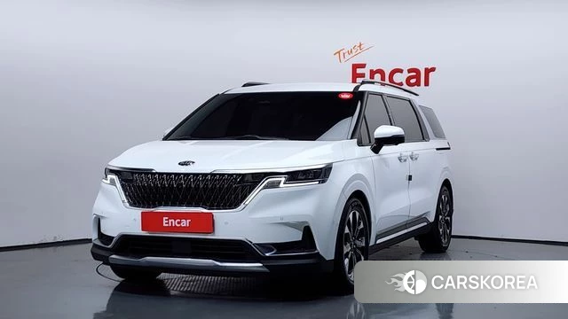 Kia Carnival 4th generation 2020 Белый из Кореи