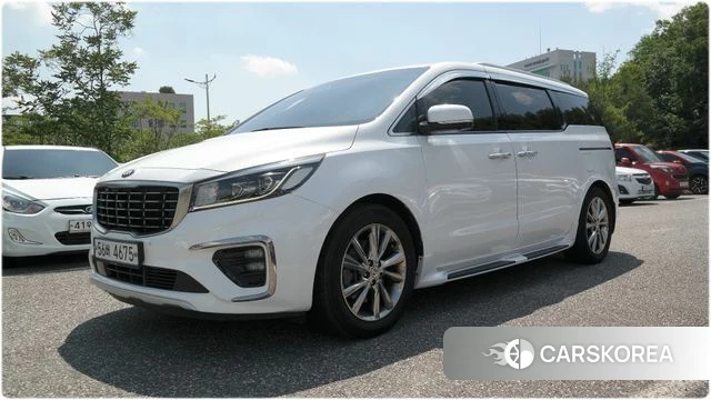 Kia The New Carnival 2018 Белый из Кореи