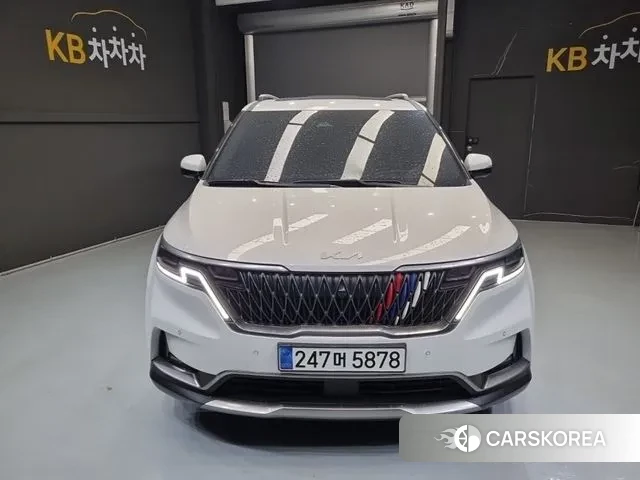 Kia Carnival 4th generation 2021 Белый из Кореи