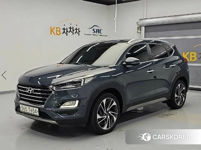 Hyundai All New Tucson 2019 Синий из Кореи