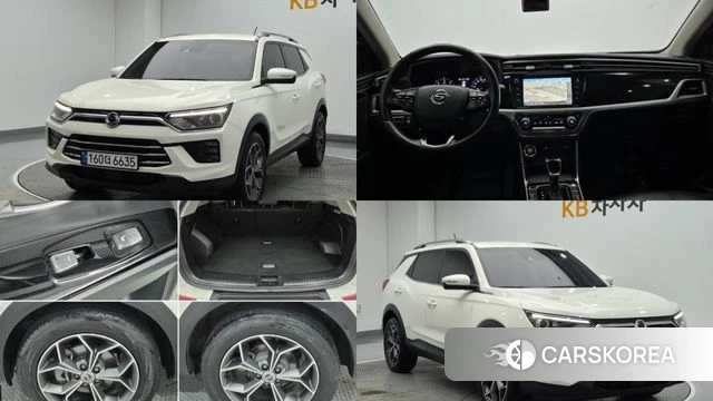 Ssangyong Beautiful Korando 2020 Белый из Кореи