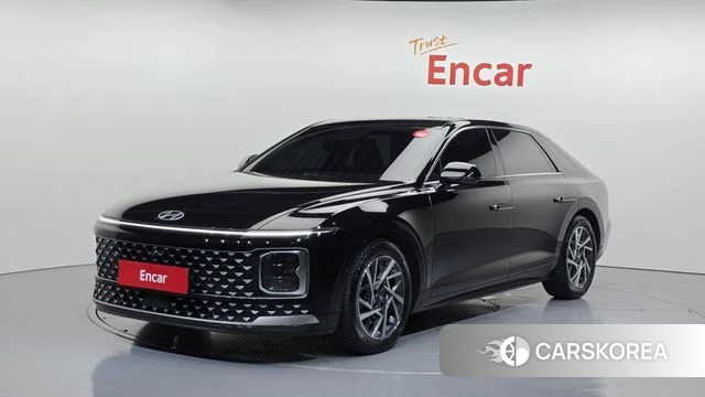 Hyundai Grandeur (GN7) 2023 Черный из Кореи