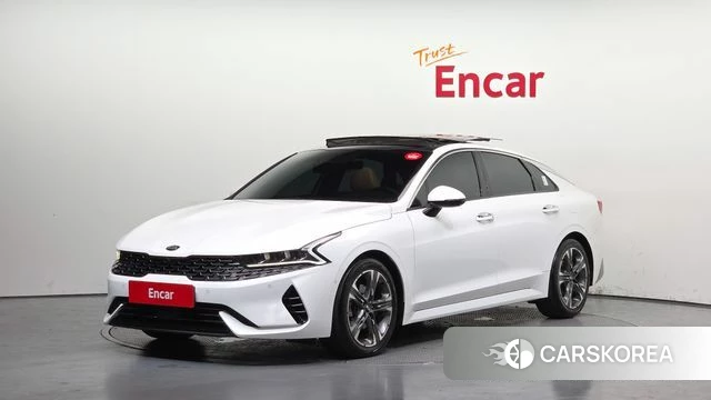 Kia K5 Hybrid 3rd Generation 2021 Белый из Кореи