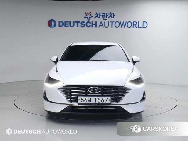 Hyundai Sonata (DN8) 2019 Белый из Кореи