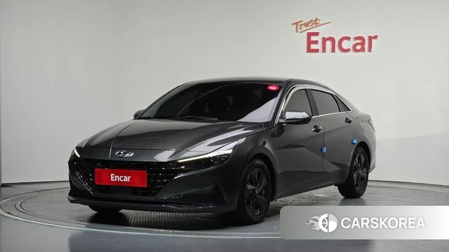 Hyundai Avante (CN7) 2021 Серый из Кореи
