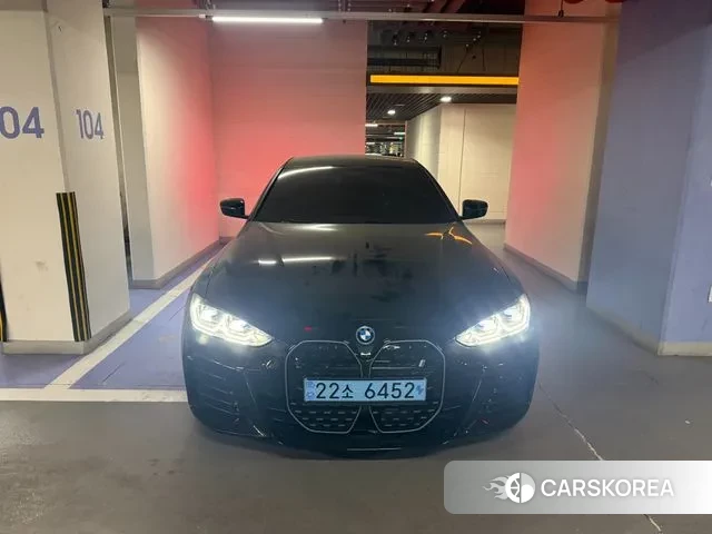 BMW i4 2023 Черный из Кореи