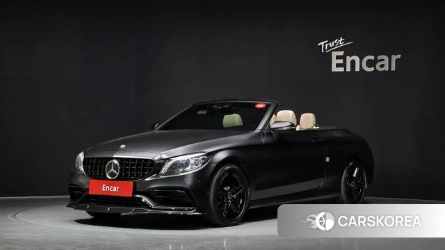 Mercedes-Benz C-Class W205 2021 Черный из Кореи