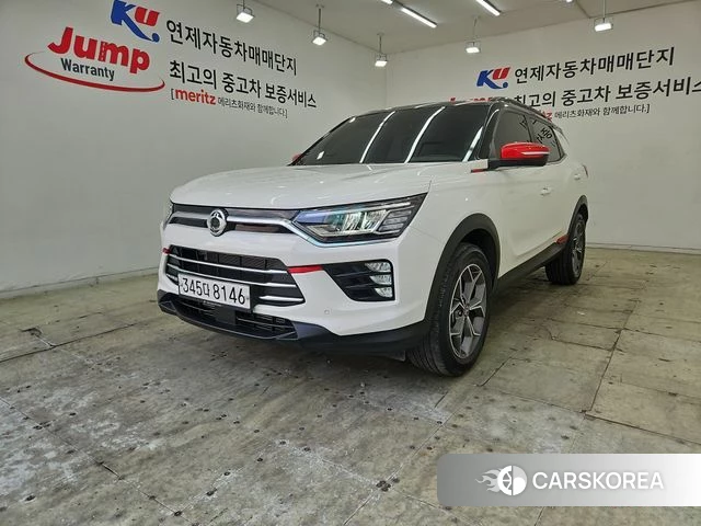 Ssangyong Beautiful Korando 2022 Белый из Кореи