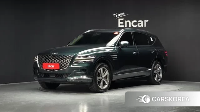 Genesis GV80 2022 Темно-зеленый из Кореи