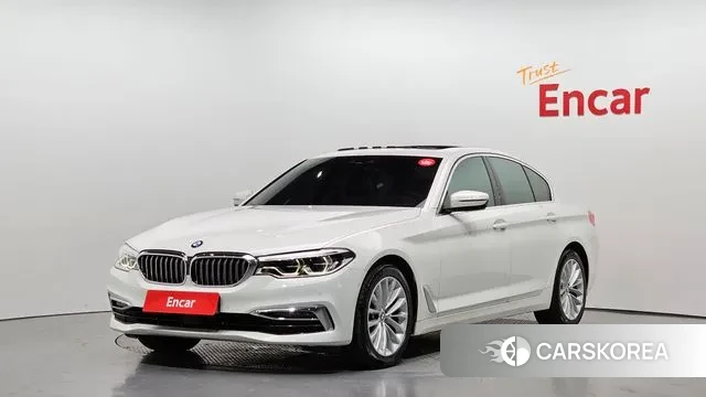 BMW 5 Series (G30) 2019 Белый из Кореи
