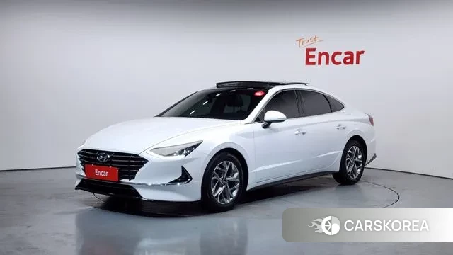 Hyundai Sonata (DN8) 2019 Белый из Кореи
