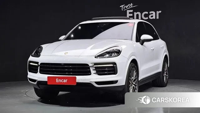 Porsche Cayenne (PO536) 2020 Белый из Кореи