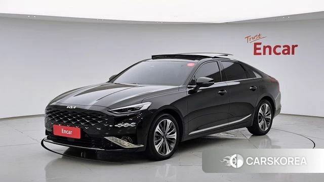 Kia K8 Hybrid 2022 Черный из Кореи