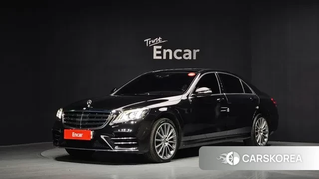 Mercedes-Benz S-Class W222 2018 Черный из Кореи