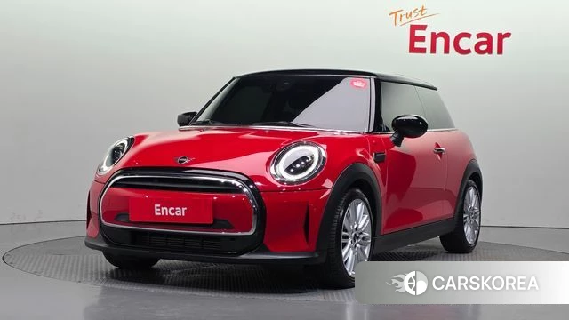 Mini Cooper 2023 Красный из Кореи