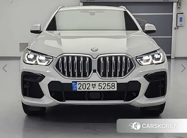 BMW X6 (G06) 2022 Белый из Кореи