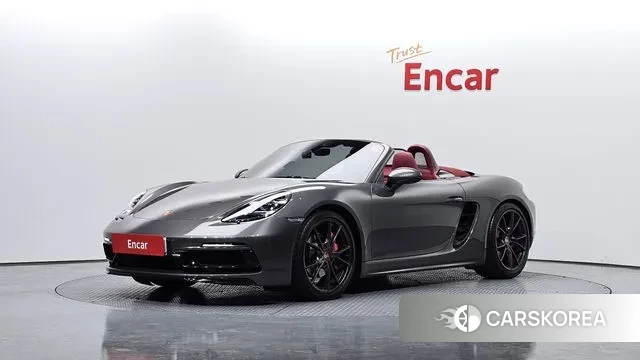 Porsche 718 Boxster 2019 Серый из Кореи