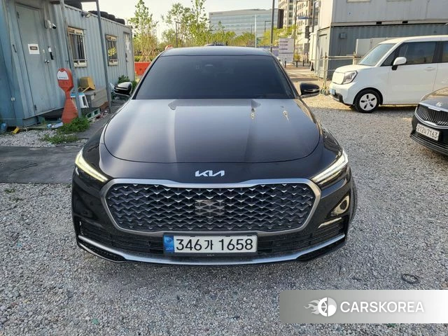 Kia The New K9 2nd generation 2021 Черный из Кореи