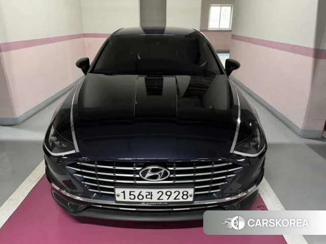 Hyundai Sonata Hybrid (DN8) 2019 Синий из Кореи