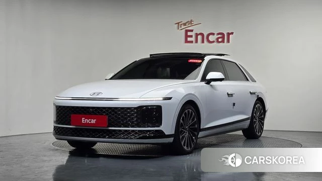 Hyundai Grandeur Hybrid (GN7) 2024 Белый из Кореи