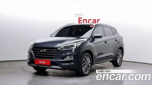 Hyundai All New Tucson 2018 Синий из Кореи