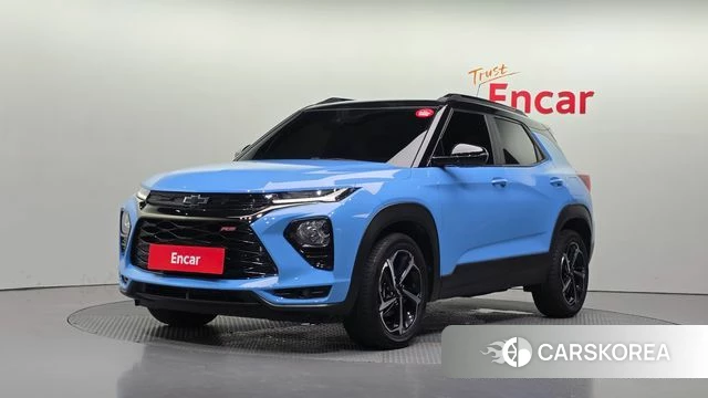 Chevrolet (GM Daewoo) Trailblazer 2022 Небесно-голубой из Кореи