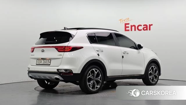Kia Sportage The Bold 2018 Белый из Кореи